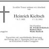 Kieltsch Heinrich 1922-2015 Todesanzeige